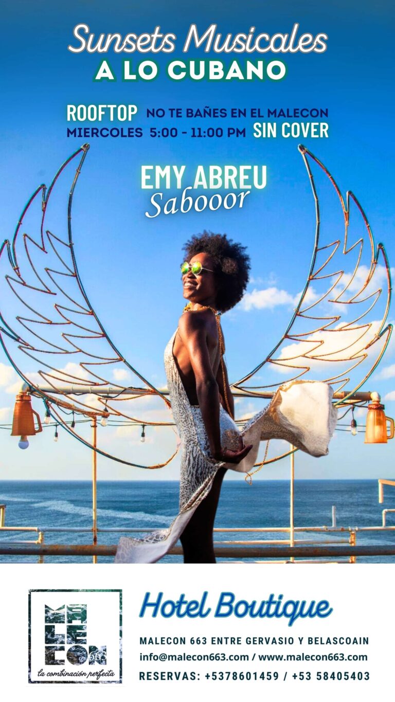 Músicos Sunsets-Emy abreu-malecon